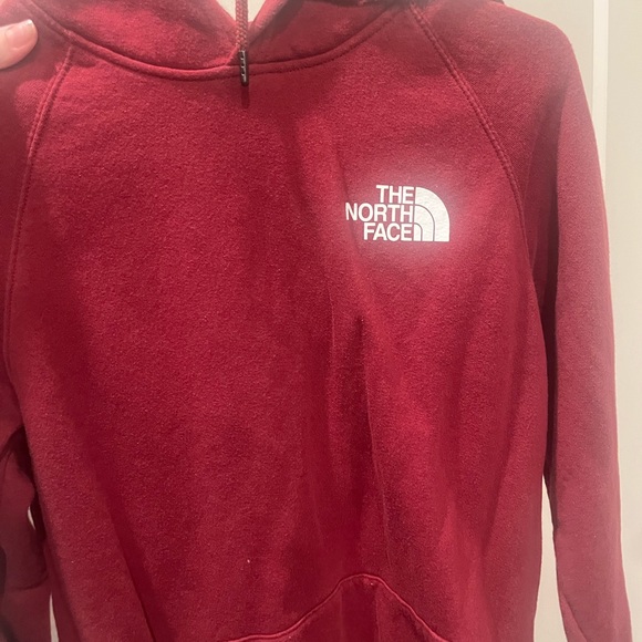 The North Face Red Medium Hoodie - Picture 2 of 2